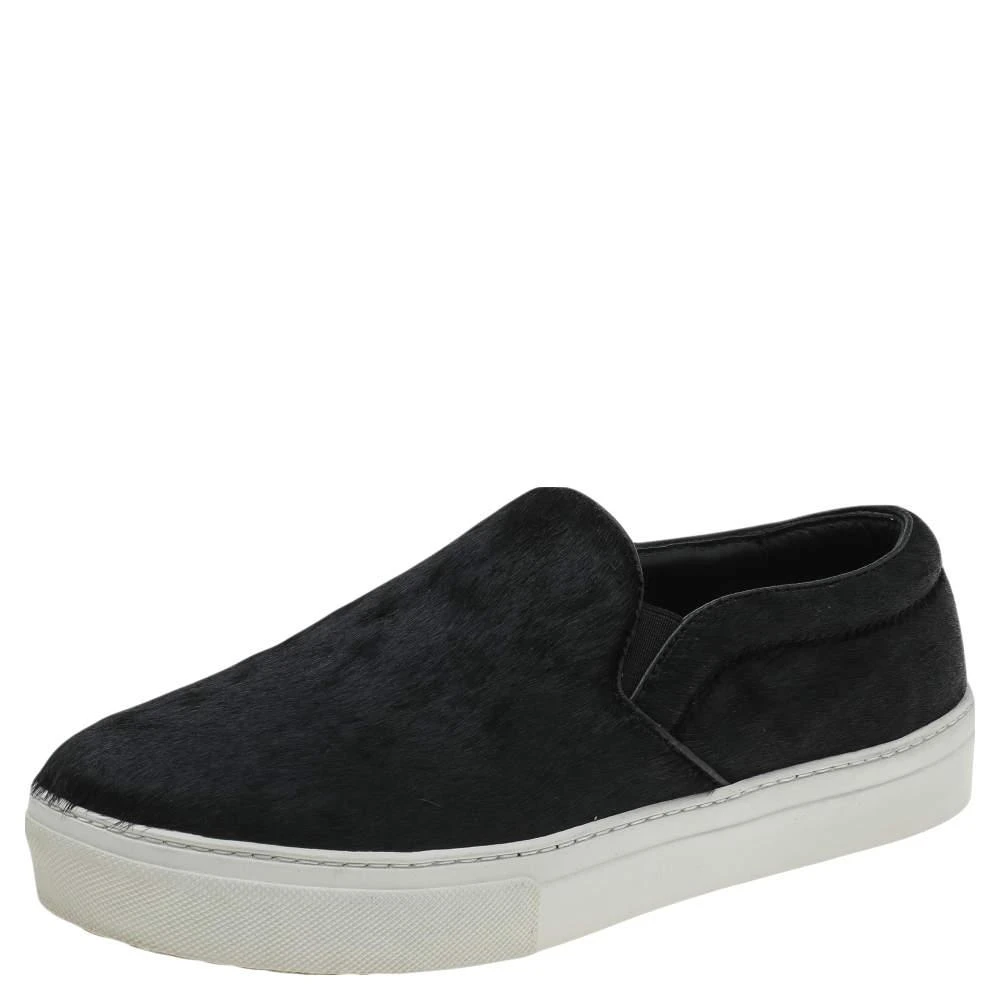 商品[二手商品] Celine|Celine Black Pony Hair Slip On Sneakers Size 40,价格¥1710,第1张图片