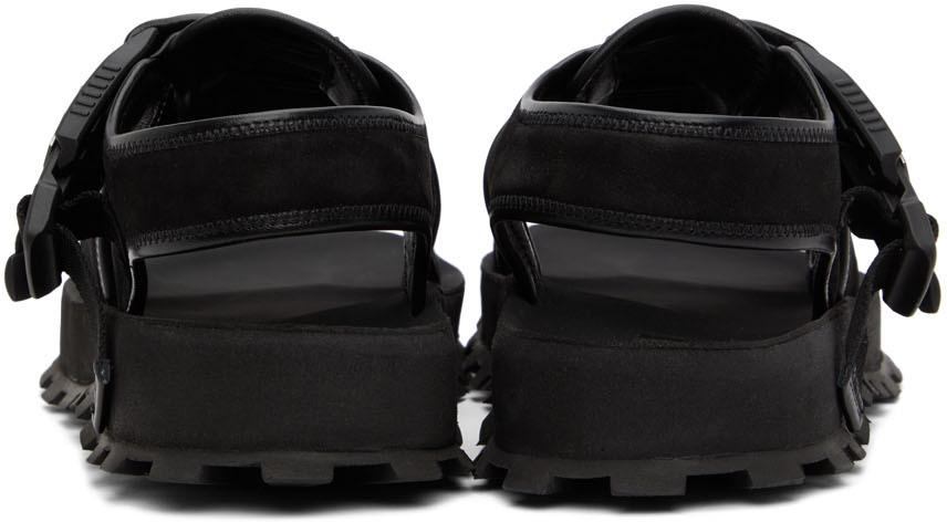 Black Nabuk Sandals商品第2张图片规格展示