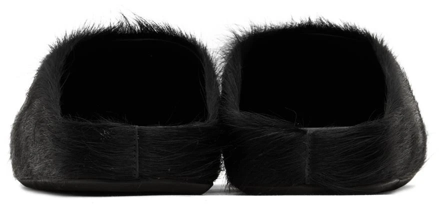 商品Marni|Black Fussbett Sabot Loafers,价格¥6601,第2张图片详细描述