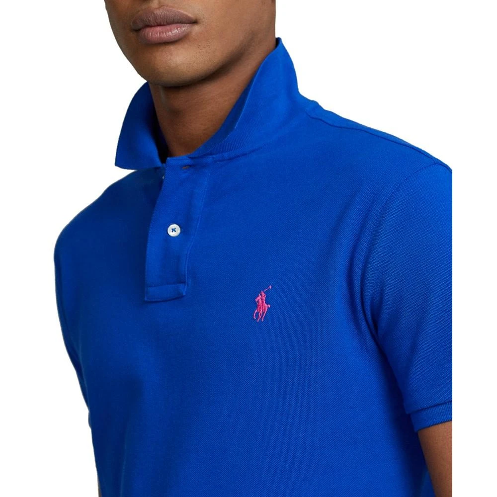 商品Ralph Lauren|拉夫劳伦男士修身纯色 Polo 衫 ,价格¥254,第3张图片详细描述