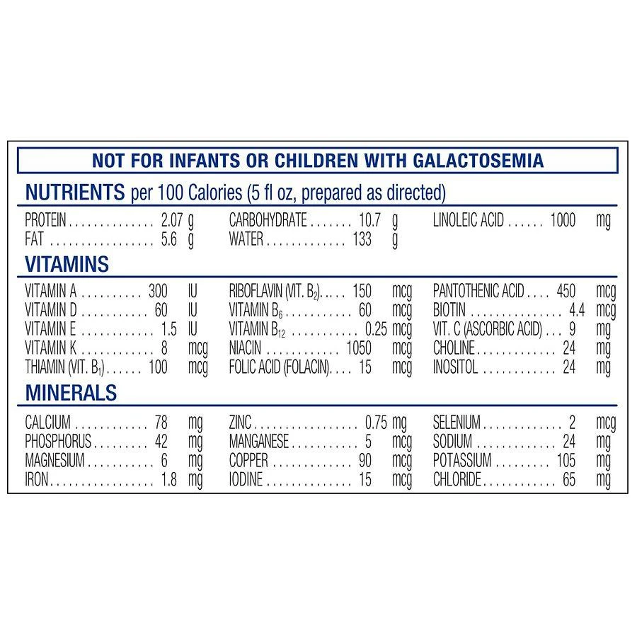 商品Similac|Similac Complete Nutrition 婴儿配方奶粉1段 352g,价格¥186,第5张图片详细描述