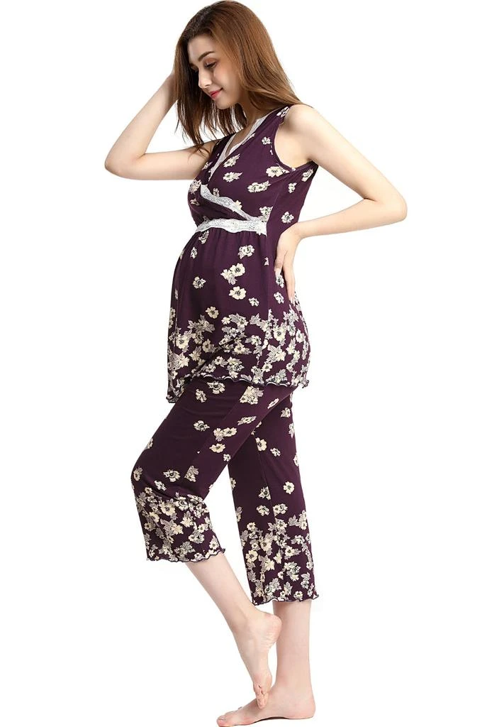 Loren Maternity Nursing Pajama Set 商品