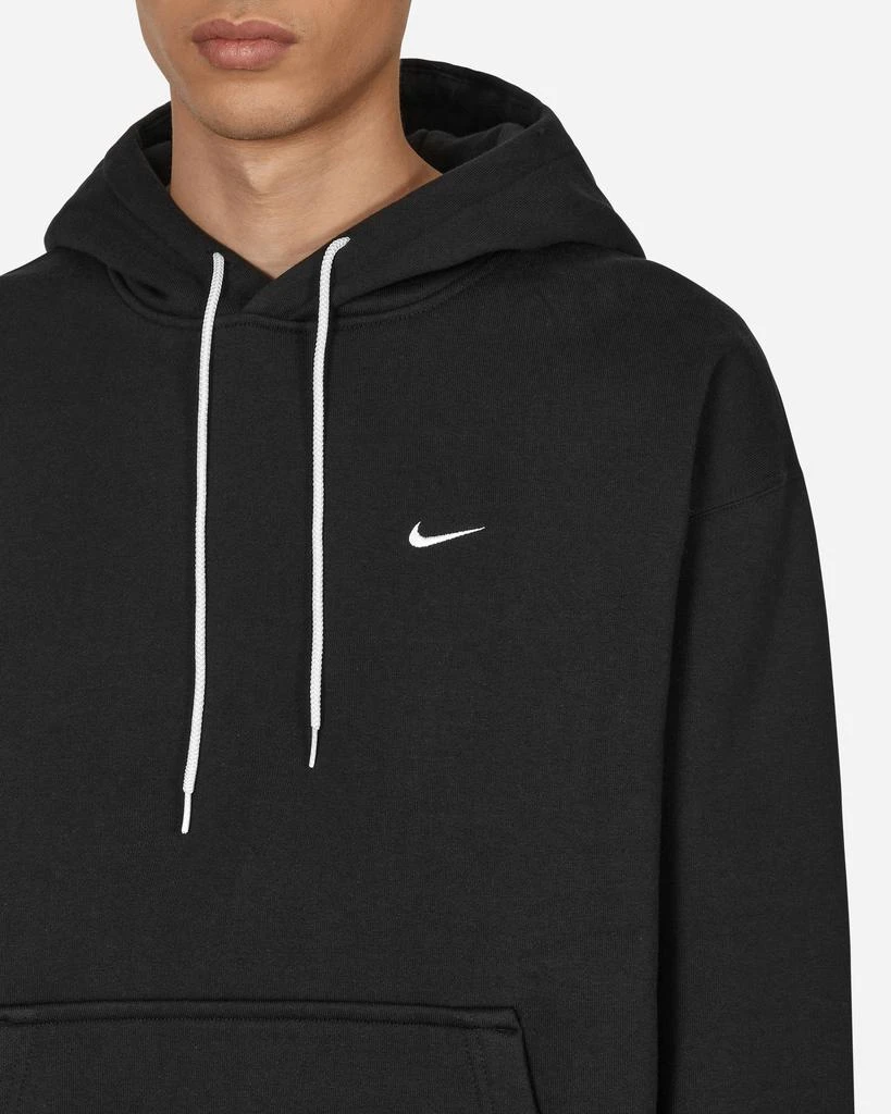 商品NIKE|Solo Swoosh Hooded Sweatshirt Black,价格¥605,第5张图片详细描述