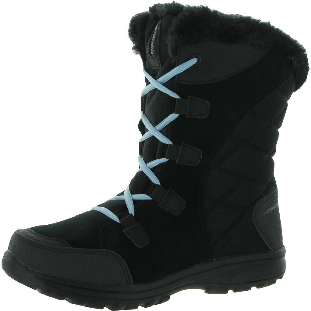 Columbia Womens Ice Maiden II Suede Quilted Winter Boots商品第4张图片规格展示