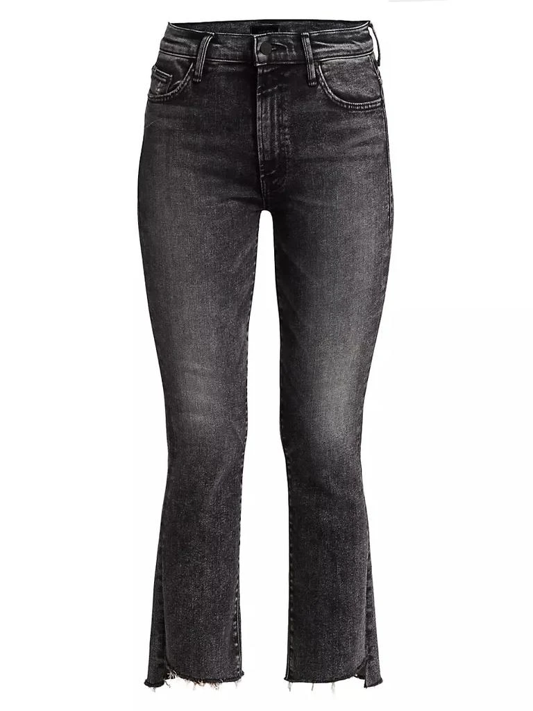 商品MOTHER|The Insider Crop Step Fray Jeans,价格¥1846,第1张图片