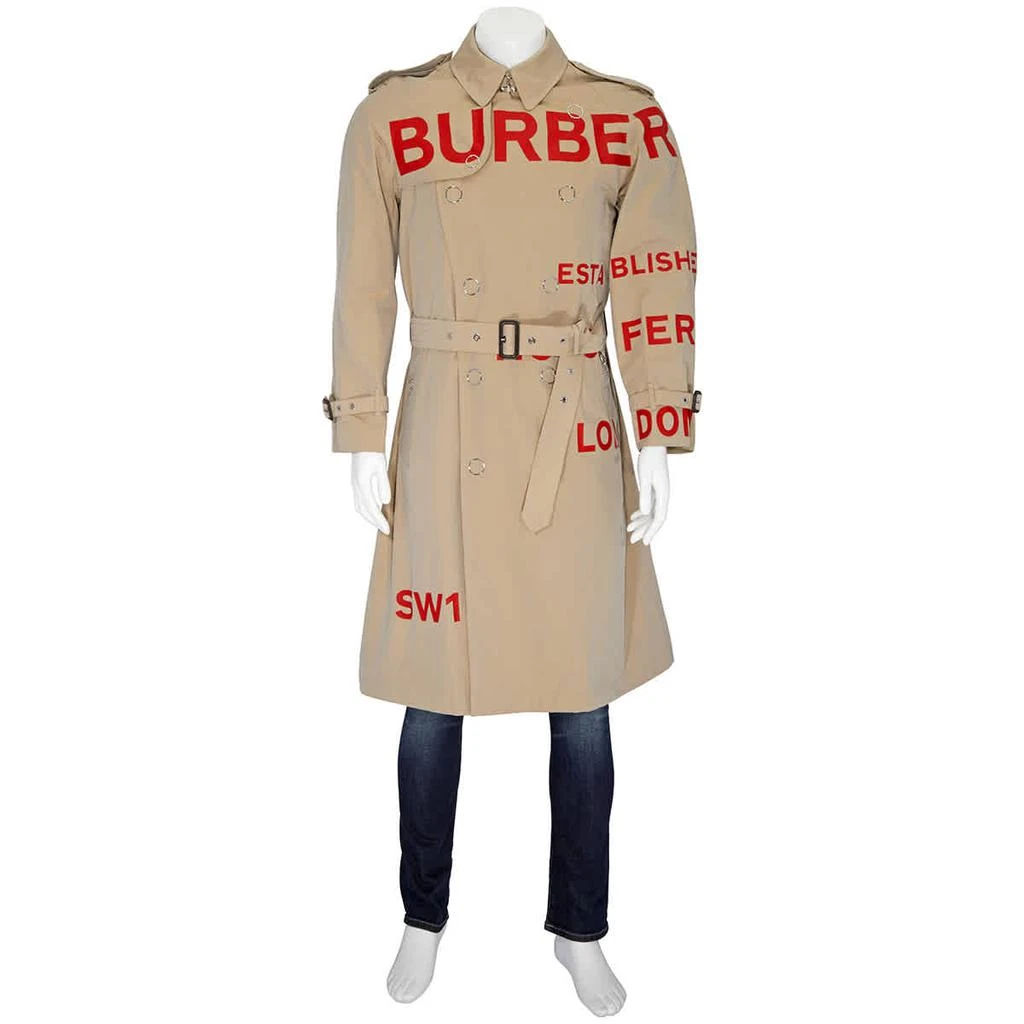 商品Burberry|Mens Trench with BB Script,价格¥9100,第1张图片