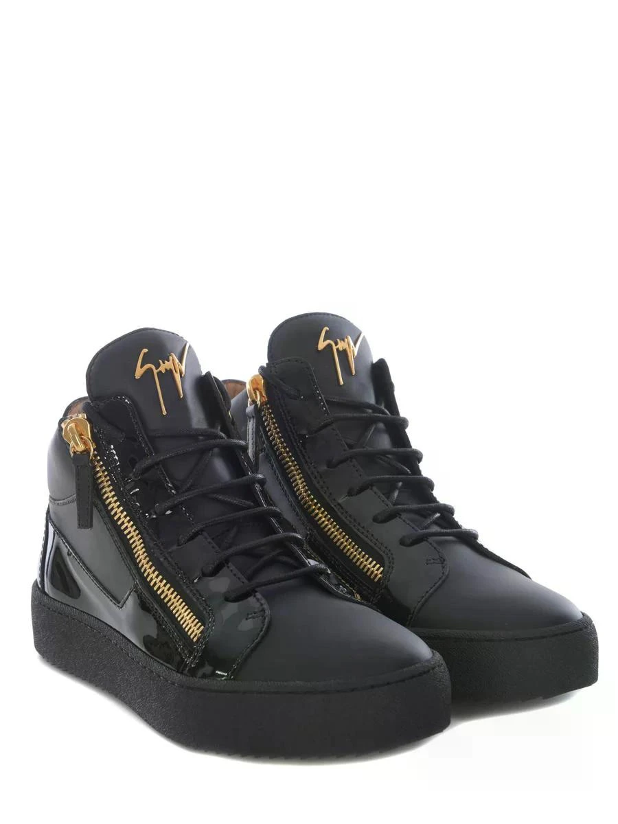商品【商品预售7天】 Giuseppe Zanotti|Giuseppe Zanotti 男士休闲鞋 RU00011003-8 黑色,价格¥5114,第3张图片详细描述