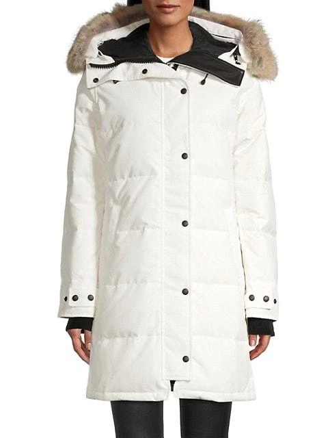 商品Canada Goose|Shelburne Coyote Fur-Trim Down Parka,价格¥11254,第3张图片详细描述