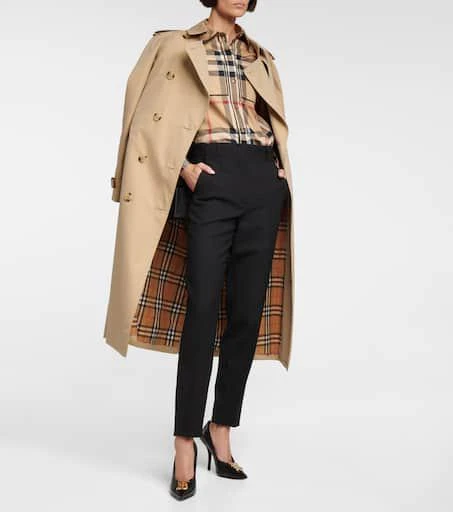 商品Burberry|棉质格纹衬衫,价格¥6327,第2张图片详细描述