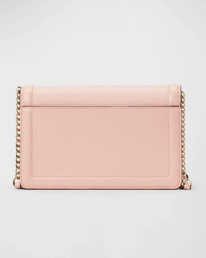 knott flap leather crossbody bag 商品