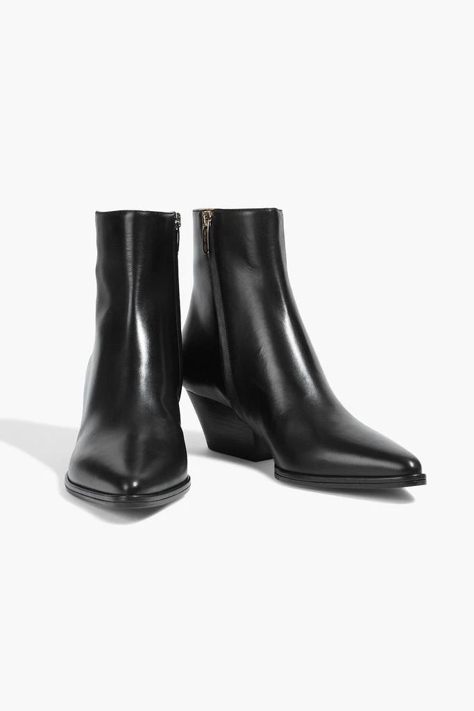 商品Sergio Rossi|Carla leather ankle boots,价格¥2808,第2张图片详细描述