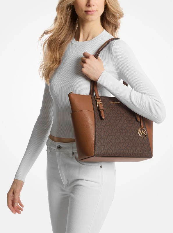 商品Michael Kors|女士 Charlotte 大号 托特包手提包,价格¥747,第3张图片详细描述