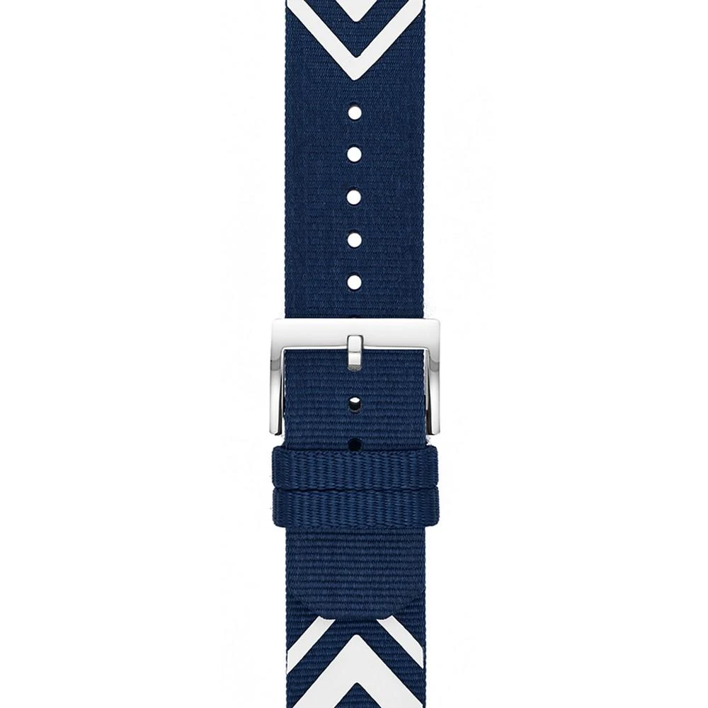 Women's Navy Chevron Grosgrain Band For Apple Watch, 38 mm/40mm 商品