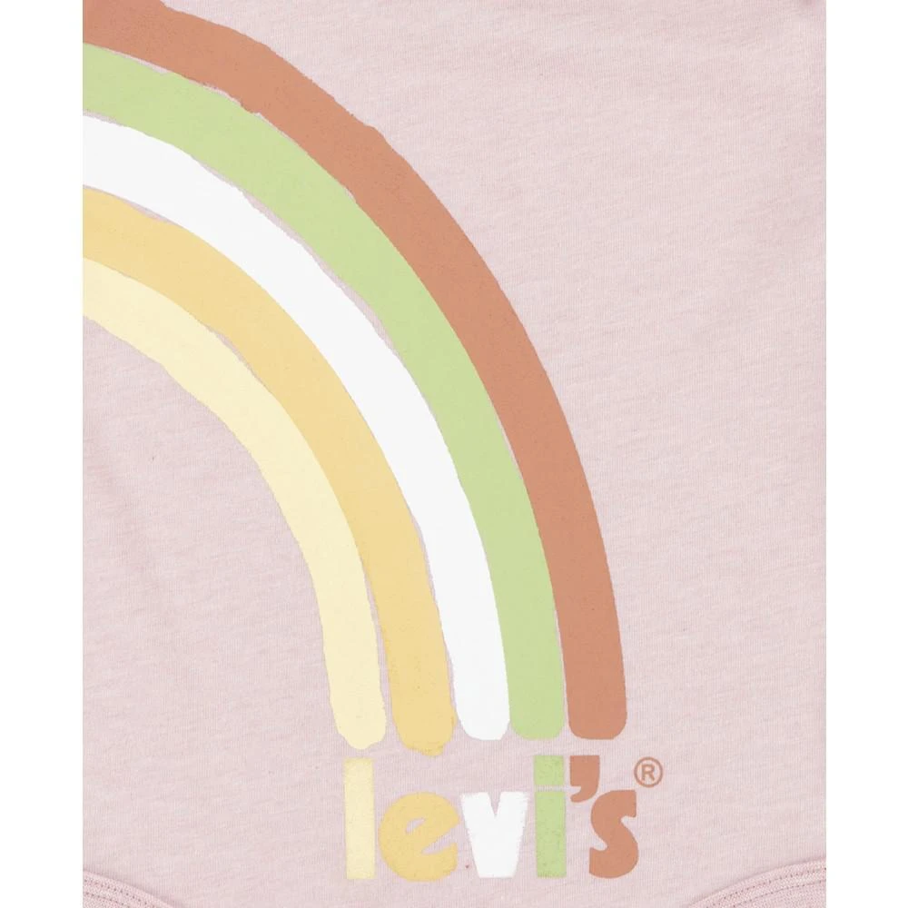 商品Levi's|Baby Girls Graphic Short Sleeve Bodysuits, Pack of 3,价格¥79,第3张图片详细描述