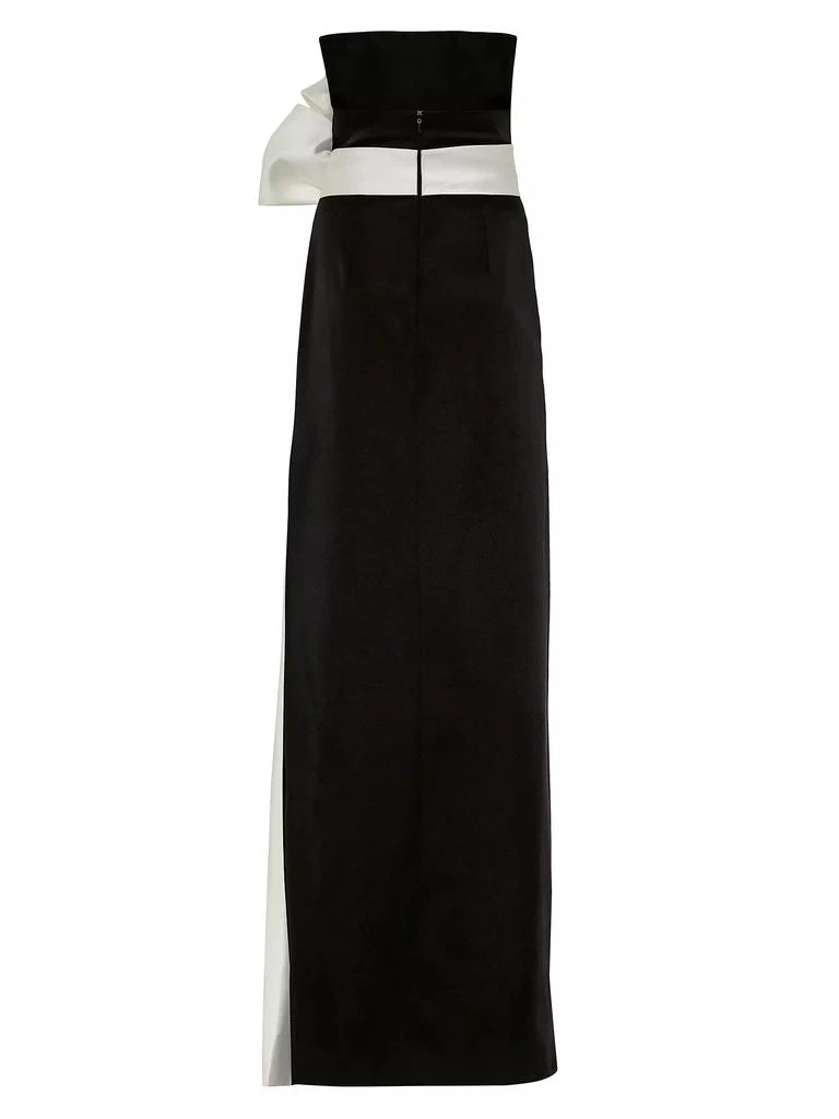 商品Ozgur Masur|Two-Tone Bow Strapless Gown,价格¥7190,第2张图片详细描述