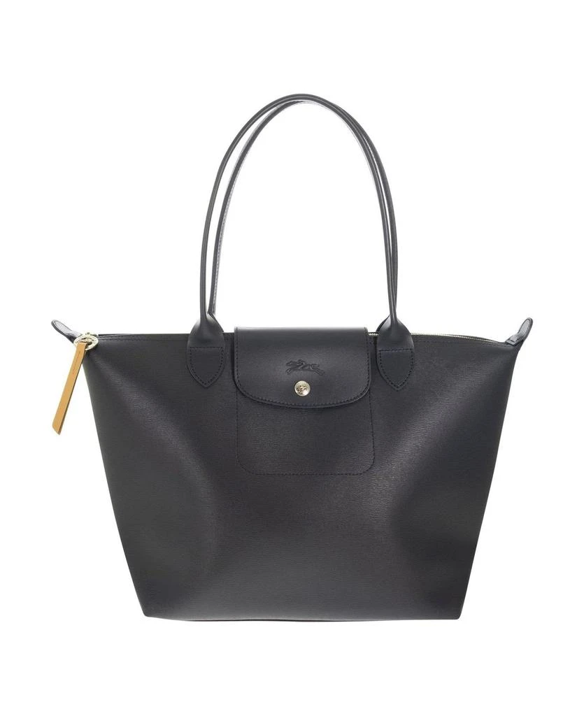 商品Longchamp|Longchamp Le Pliage Logo Embossed Small Tote Bag,价格¥1435,第1张图片