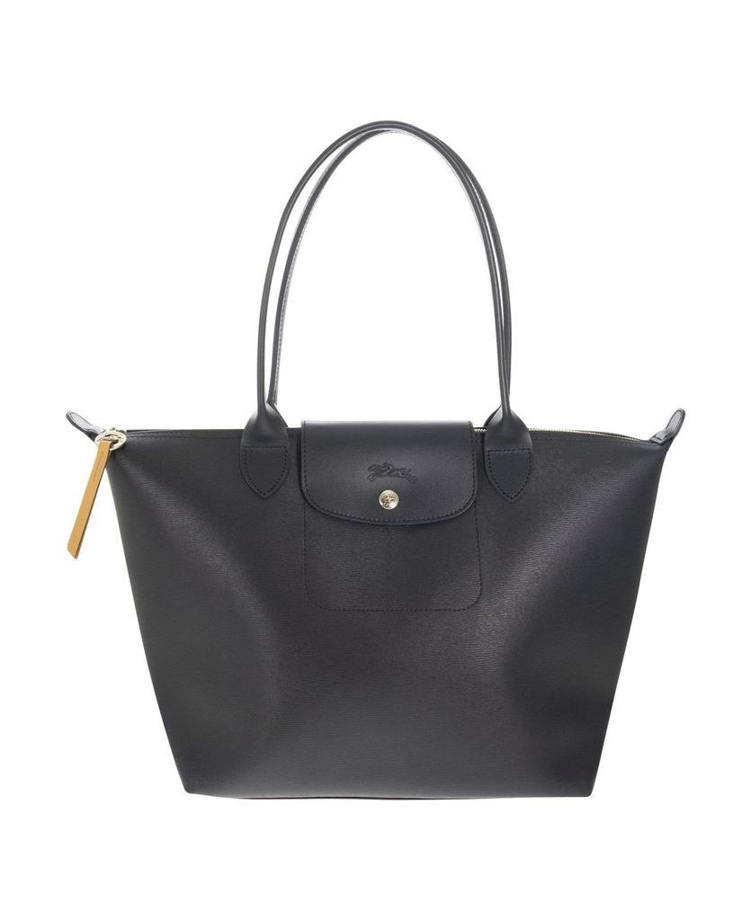 商品Longchamp|Le Pliage Logo Embossed Small Tote Bag,价格¥1283,第1张图片