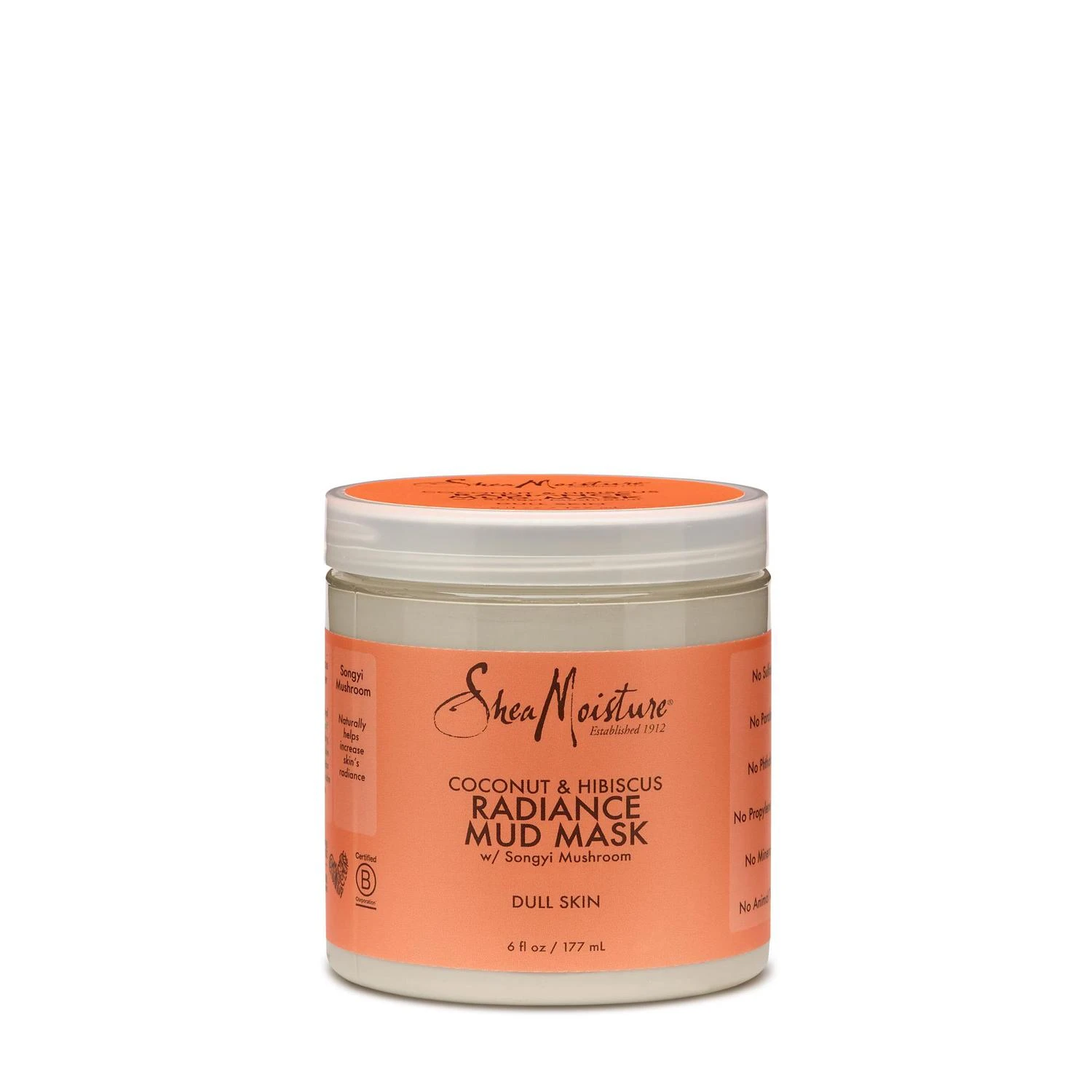 商品Shea Moisture|Shea Moisture Coconut & Hibiscus Radiance Mud Mask with Songyi Mushroom,价格¥59,第1张图片