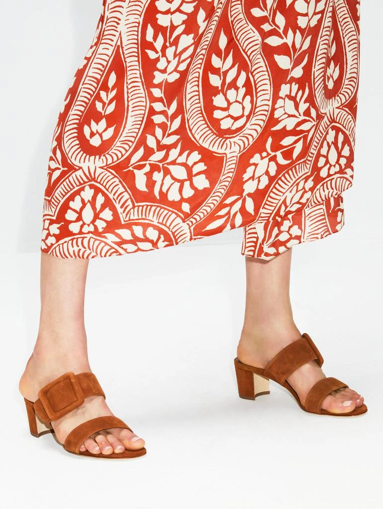 商品Manolo Blahnik|Tituba Buckle Sandal,价格¥1614,第5张图片详细描述