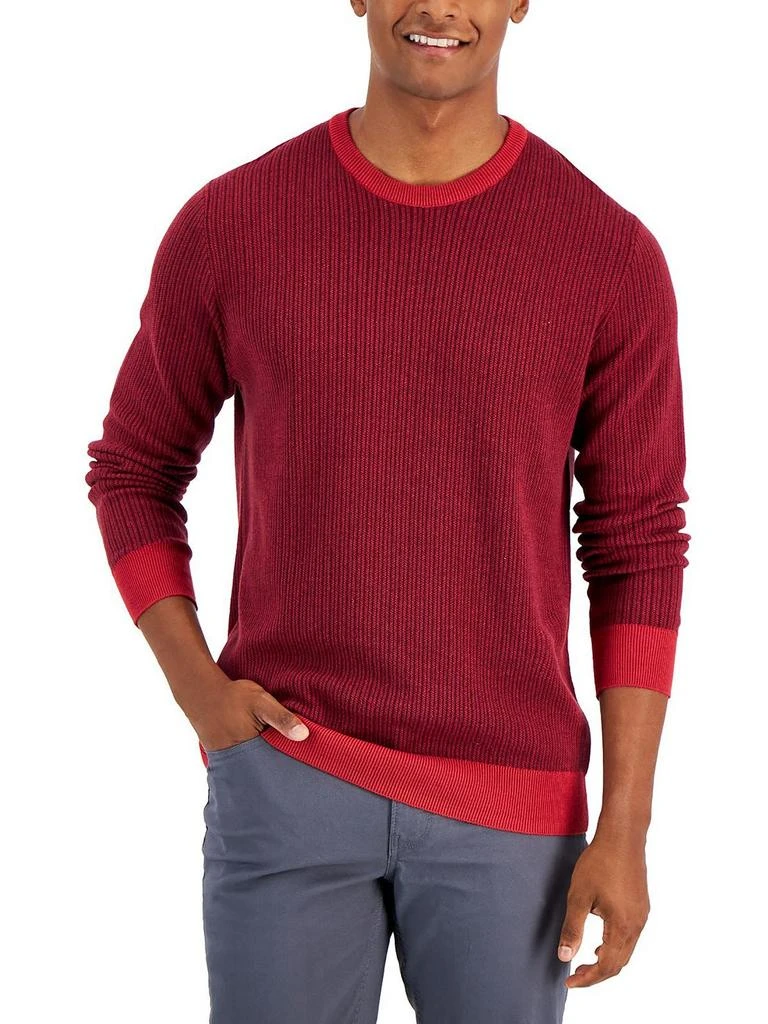 商品Club Room|Mens Knit Crew Neck Pullover Sweater,价格¥155,第2张图片详细描述