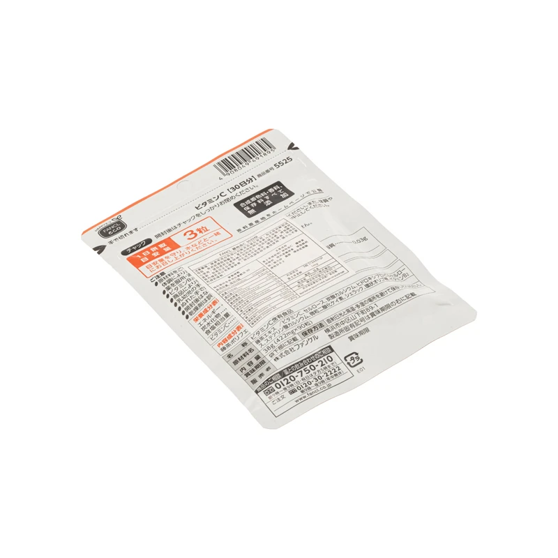 商品[国内直发] FANCL|Fancl  维他命C 30日份 90粒裝,价格¥112,第5张图片详细描述