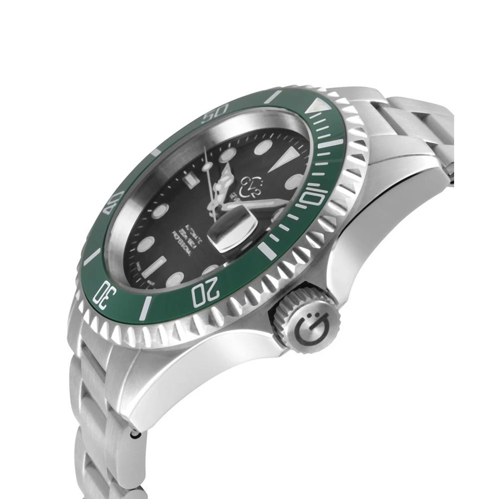商品Gevril|Men's Liguria Swiss Automatic Silver-Tone Stainless Steel Watch,价格¥6248,第2张图片详细描述