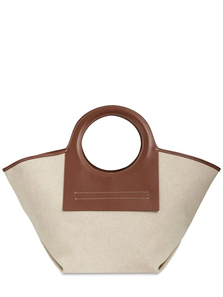 商品Hereu|Cala S Canvas & Leather Tote Bag,价格¥3297,第1张图片