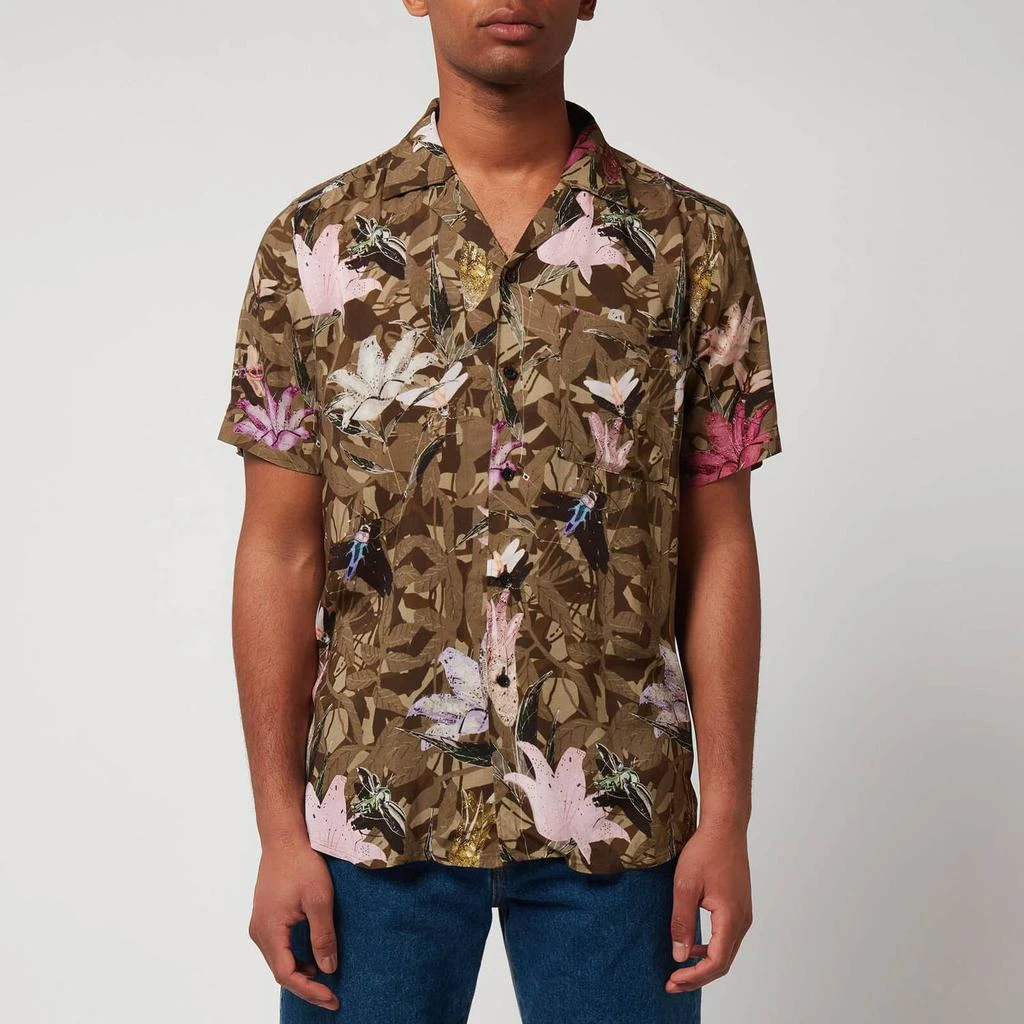 商品Hugo Boss|HUGO Men's Ellino Short Sleeve Shirt - Multi,价格¥361,第1张图片