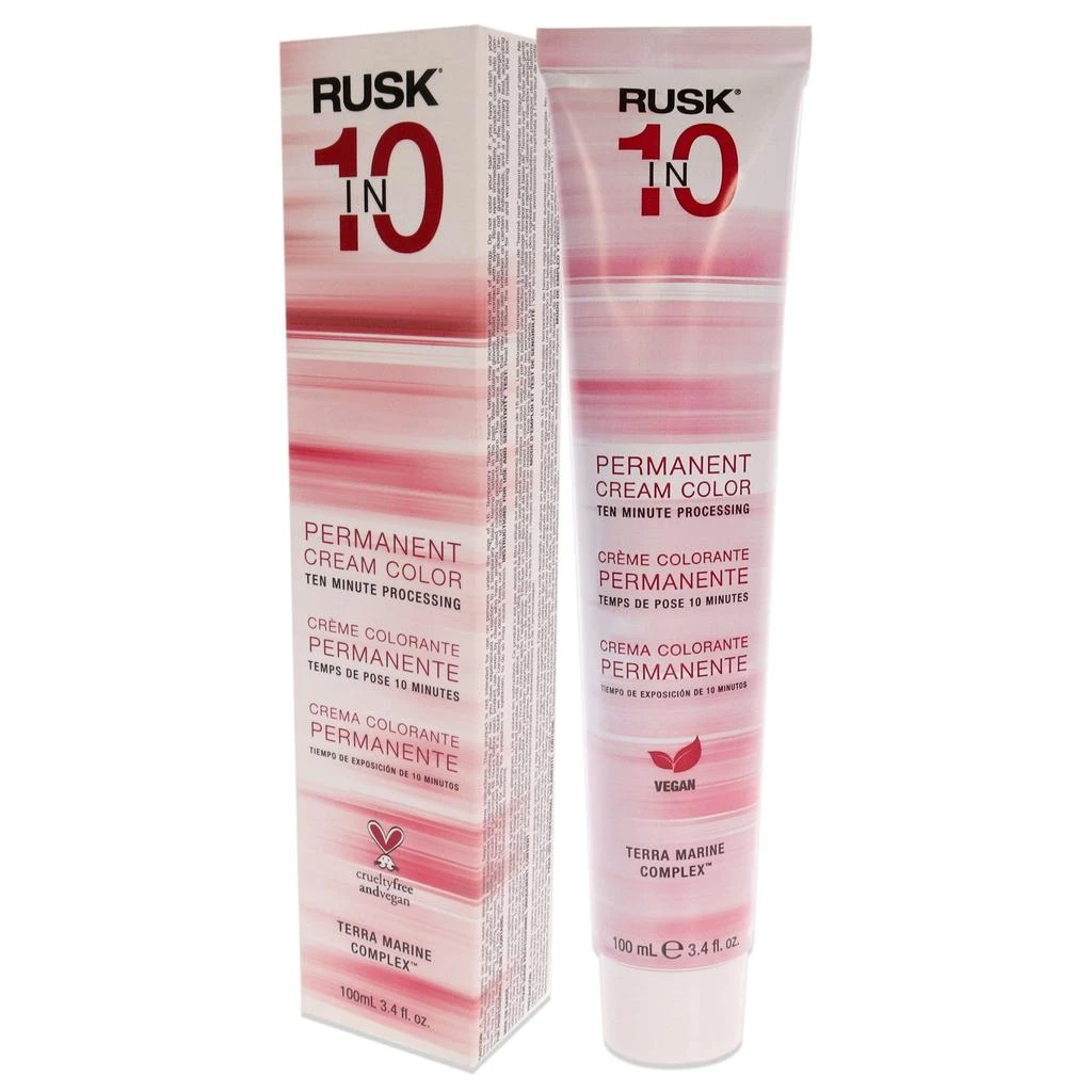 商品Rusk|Permanent Cream Color In10 - 10S Ultra-Light Sand Blonde by Rusk for Unisex - 3.4 oz Hair Color,价格¥134,第4张图片详细描述