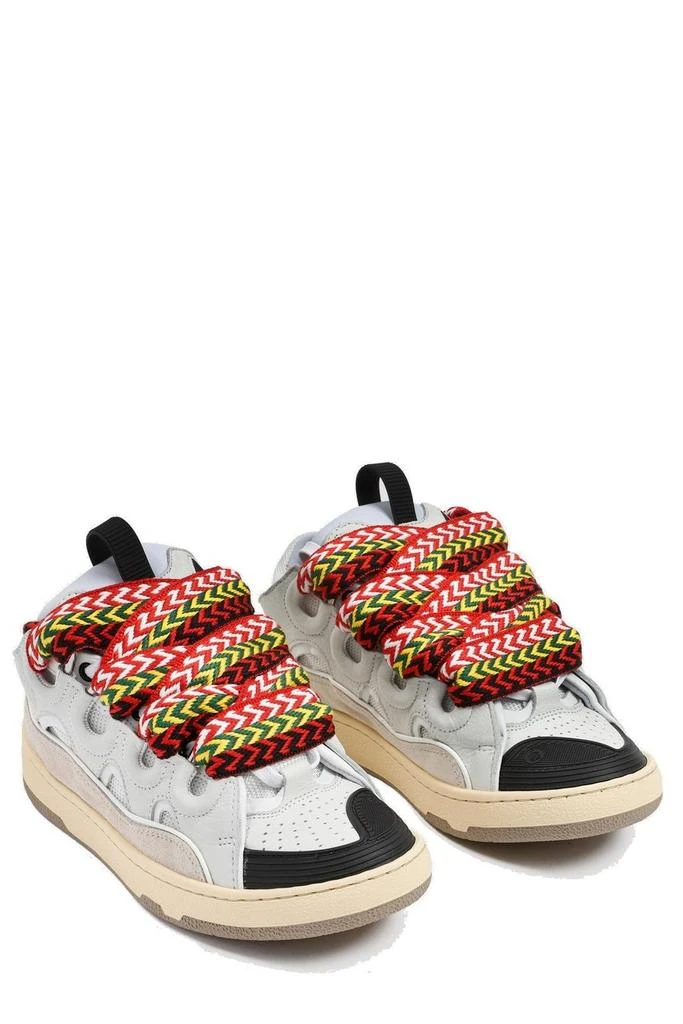 商品Lanvin|Lanvin Curb Lace-Up Sneakers,价格¥5058,第3张图片详细描述