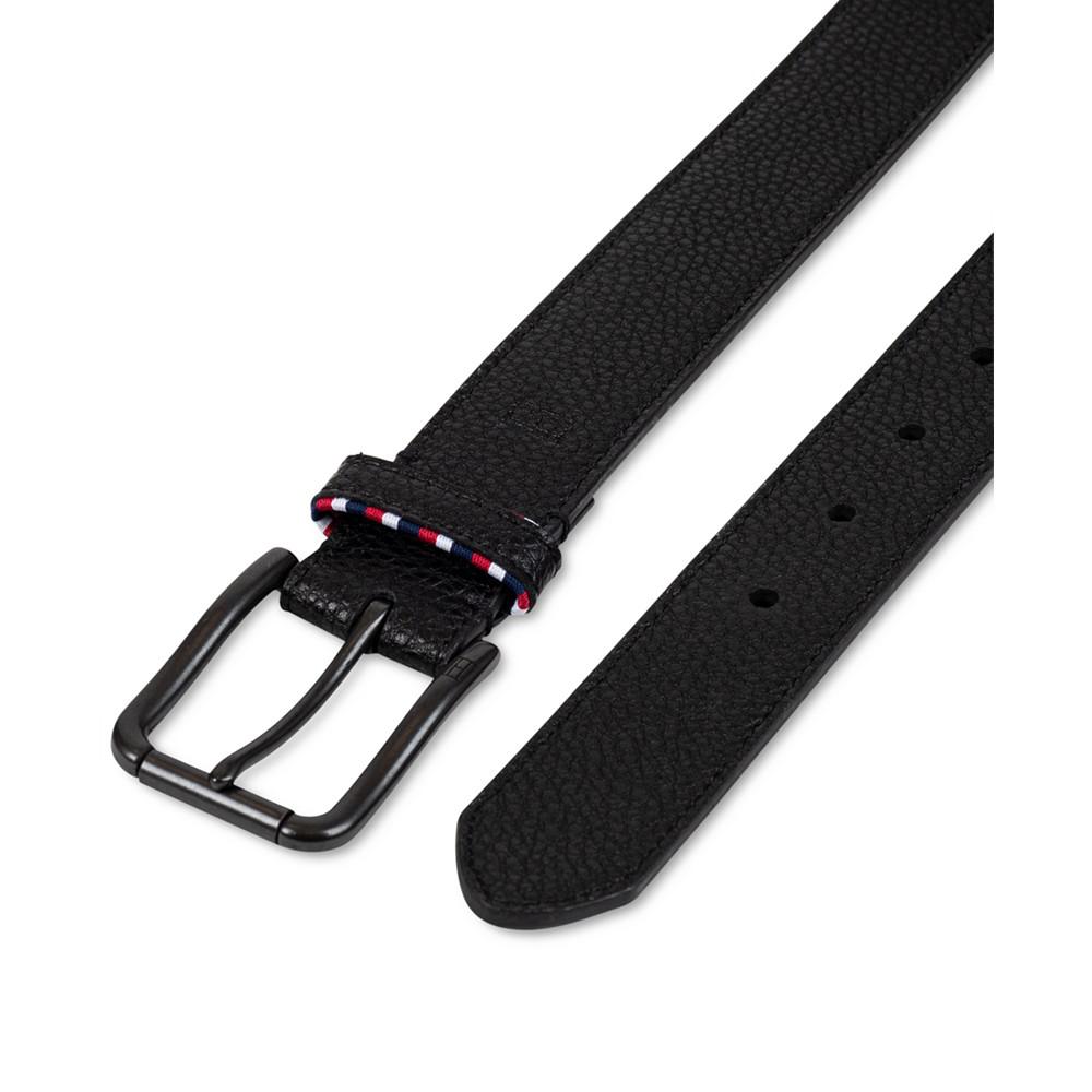 Men's Loop Harness Tonal Stitch Leather Belt商品第3张图片规格展示