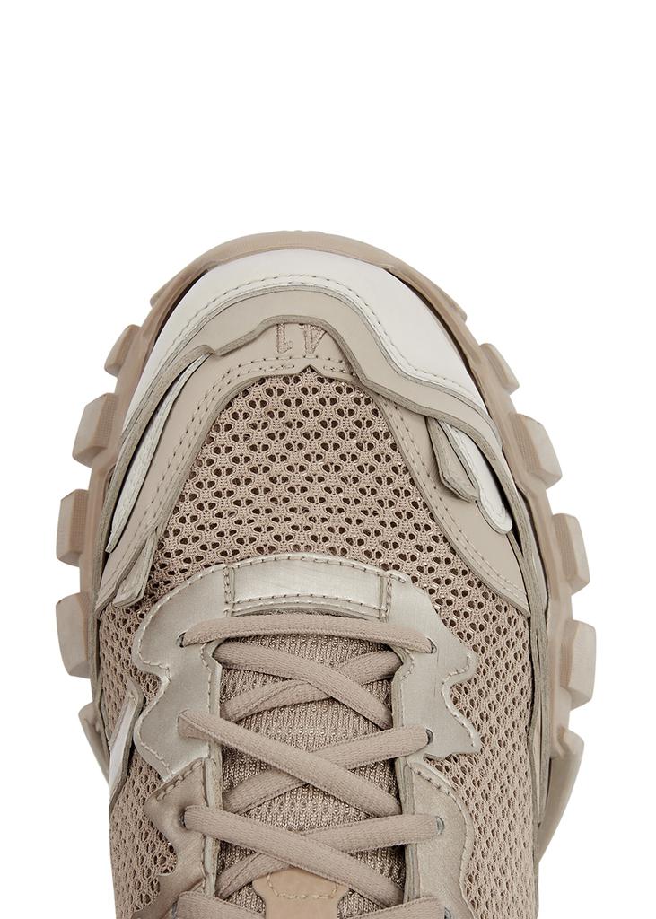 Track 3.0 taupe panelled mesh sneakers商品第4张图片规格展示