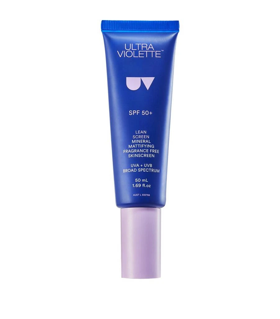 商品ULTRA VIOLETTE|Lean Screen Mineral Mattifying Fragrance-Free Skinscreen SPF 50+ (50ml),价格¥347,第1张图片