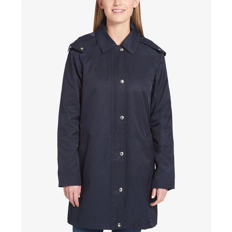 商品Tommy Hilfiger|Hooded Raincoat,价格¥711,第1张图片