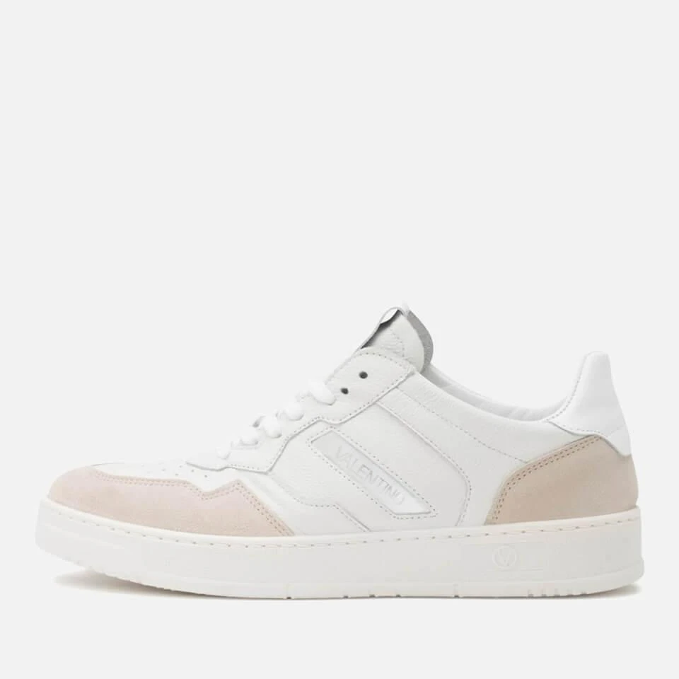 商品Valentino|VALENTINO MEN'S APOLLO BASKET LEATHER AND SUEDE TRAINERS,价格¥989,第2张图片详细描述