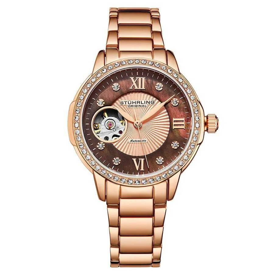 商品Stuhrling Original|Legacy Brown Dial Ladies Watch M15783,价格¥1409,第1张图片