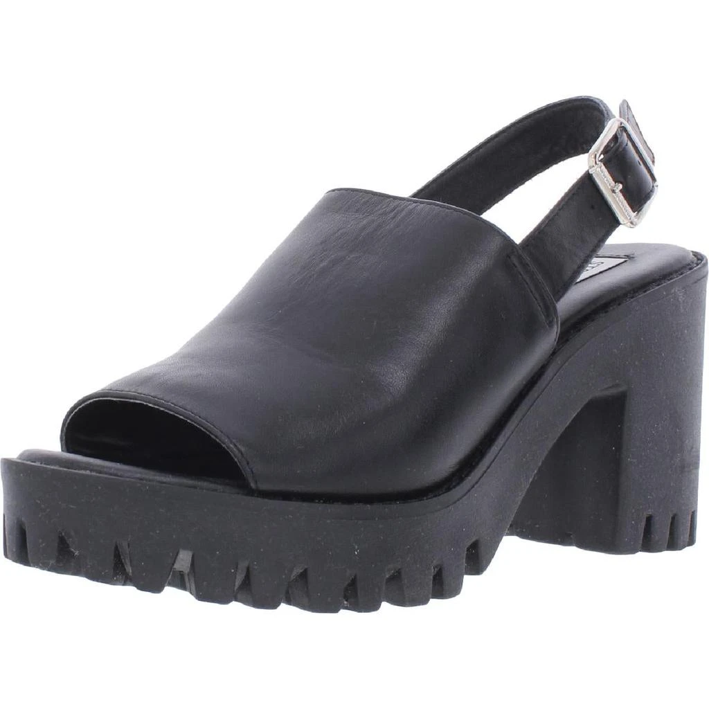 商品Steve Madden|Steve Madden Womens Sunnyside Lugged Sole Slingback Heel Sandals,价格¥274,第2张图片详细描述