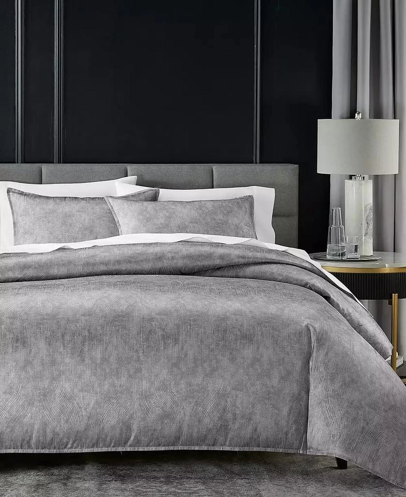 Linear Ogee 3-Pc. Duvet Cover Set, Full/Queen, Exclusively at Macy��’s 商品