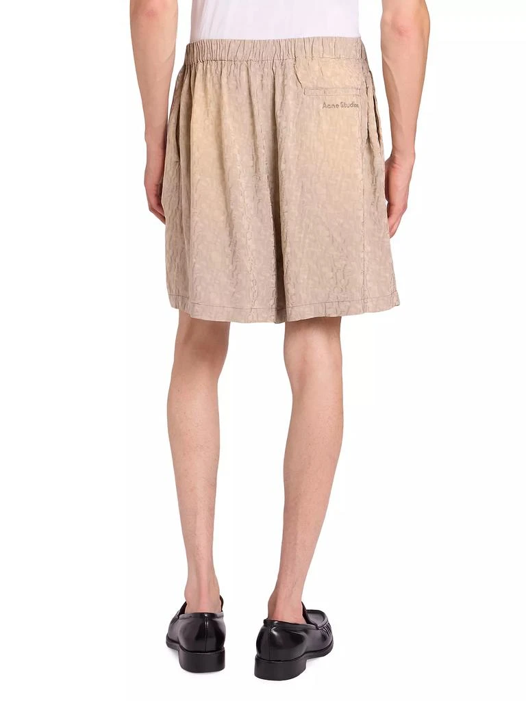 商品Acne Studios|Ruxer Monogram Jacquard Shorts,价格¥3730,第5张图片详细描述