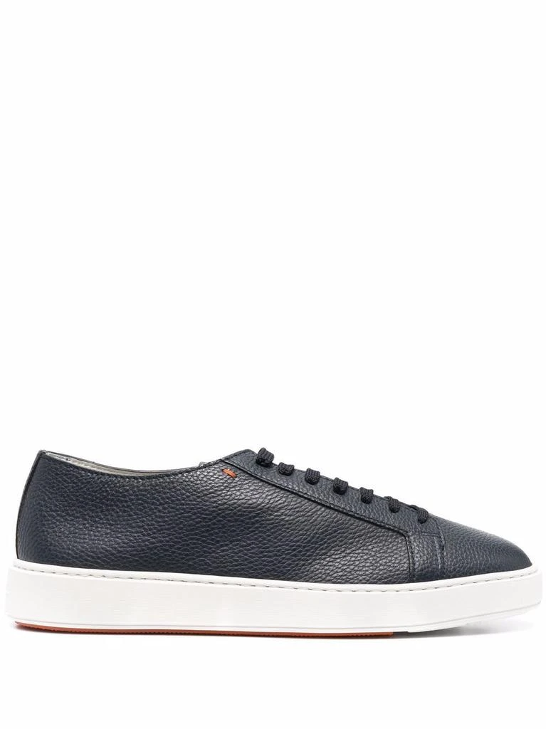 商品Santoni|Santoni Sneakers Blue,价格¥2061,第1张图片