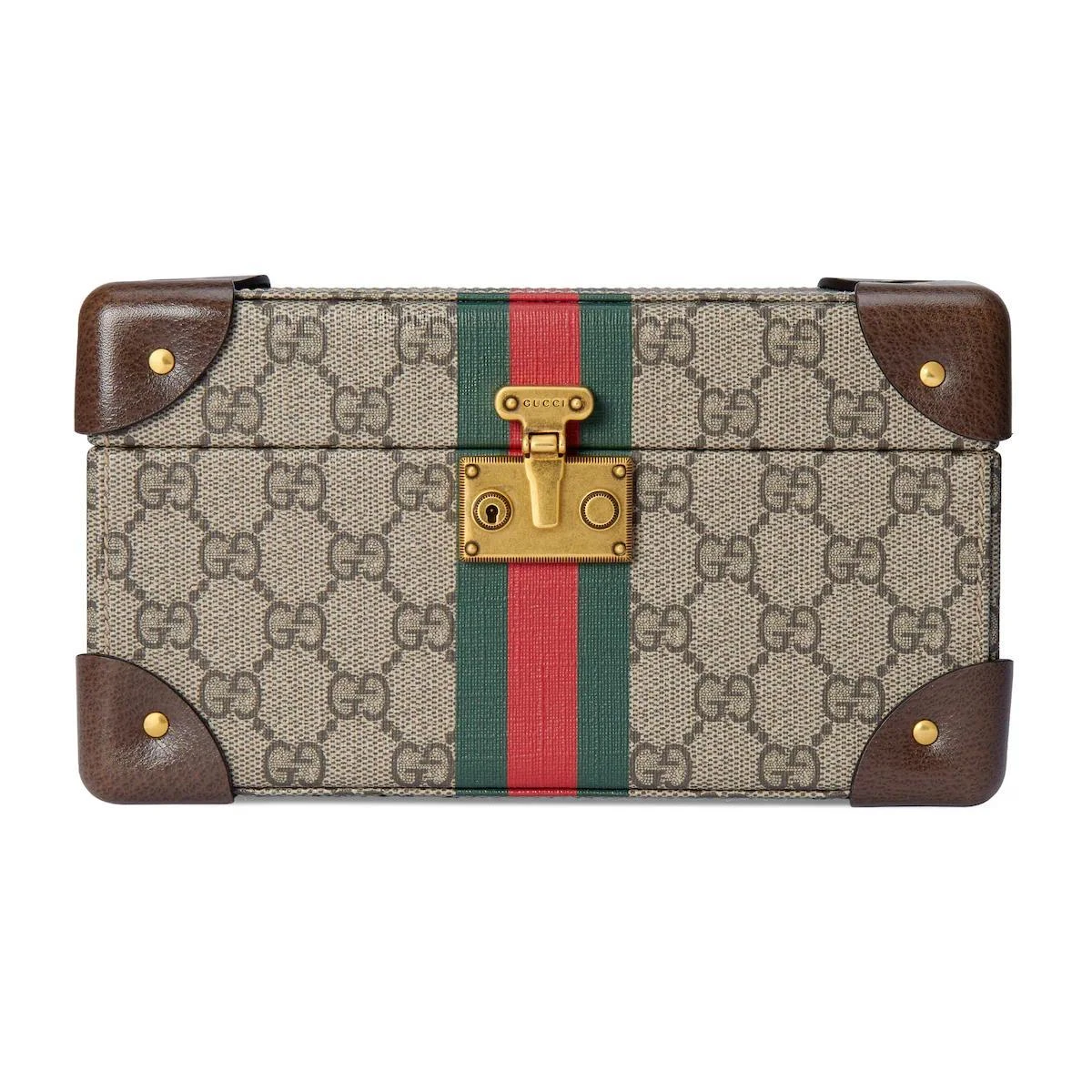商品Gucci|【预售】 古驰 24秋冬 女士 其他配饰 GUCCI SAVOY系列腕表盒 744424 FACPU 9747,价格¥29582,第1张图片