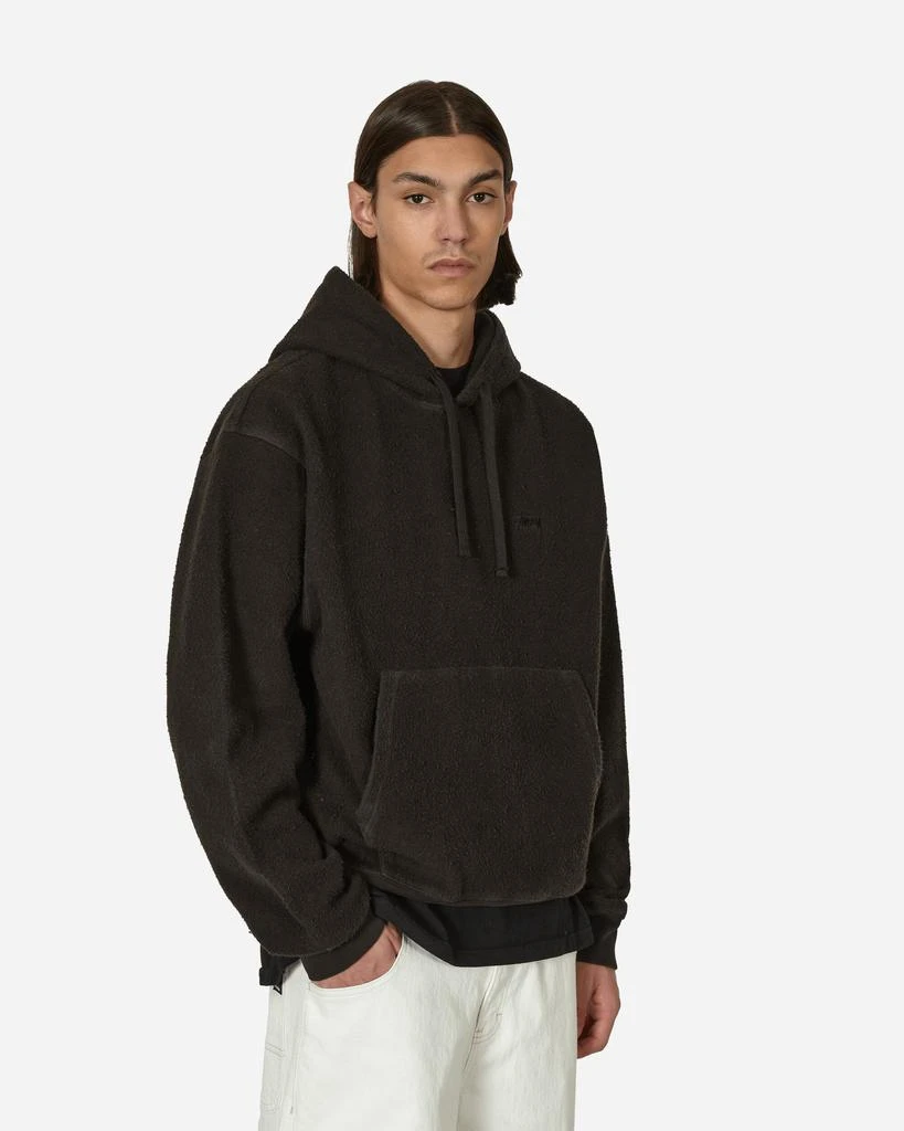 商品STUSSY|Inside Out Fleece Hooded Sweatshirt Black,价格¥1121,第1张图片