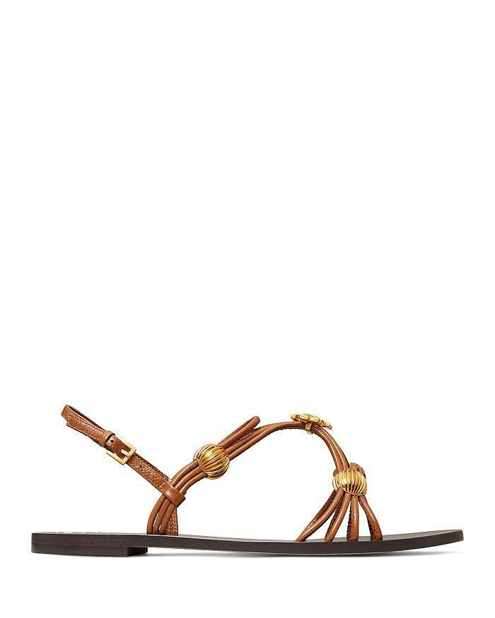 商品Tory Burch|Women's Capri Leather Sandals,价格¥1449-¥1690,第4张图片详细描述