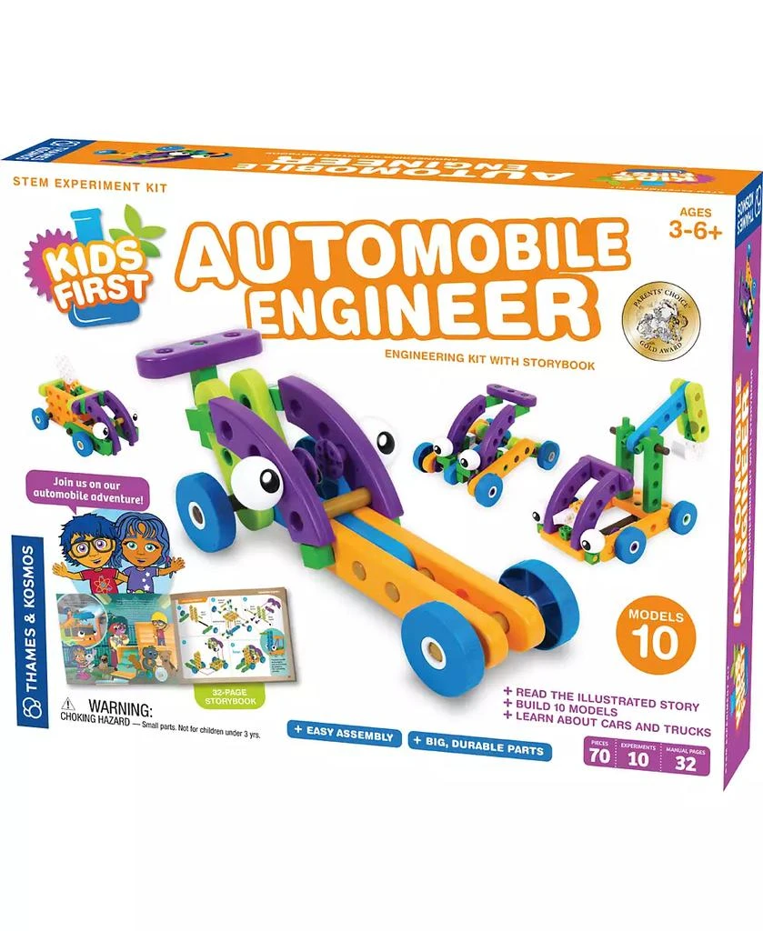 商品Thames & Kosmos|Kids First: Automobile Engineer Kit,价格¥301,第1张图片