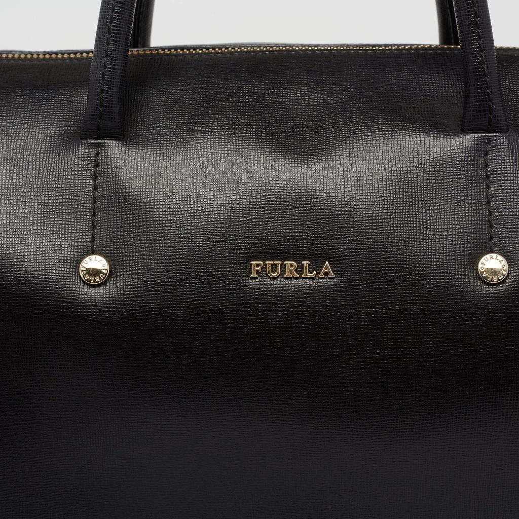 商品[二手商品] Furla|Furla Black Leather Medium Boston Bag,价格¥885,第5张图片详细描述