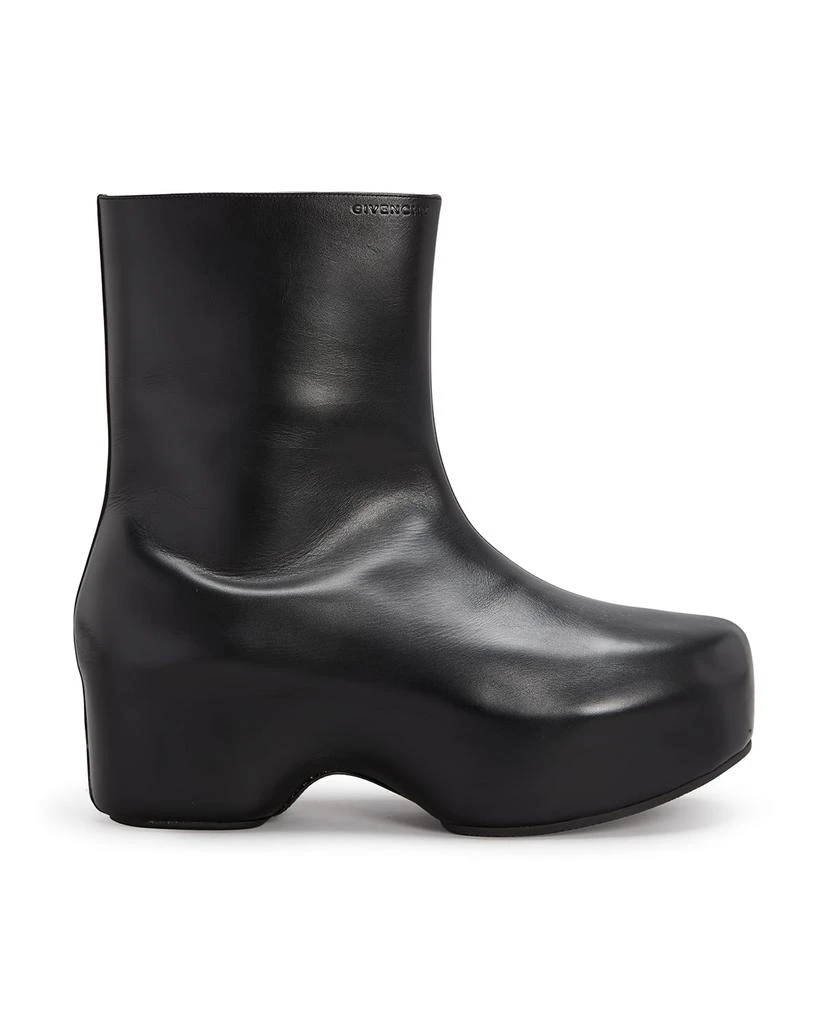 商品Givenchy|Men's G-Clog Straight Leather Booties,价格¥5544,第1张图片