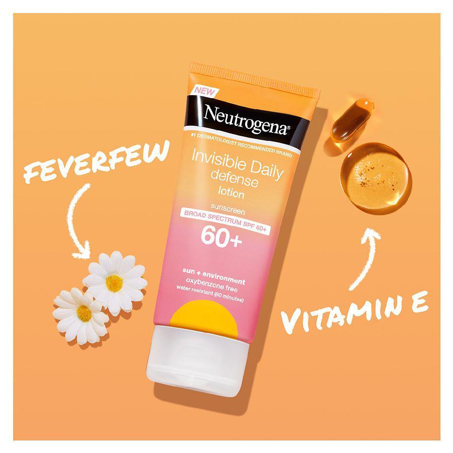 商品Neutrogena|Invisible Daily Defense Lotion, SPF 60+,价格¥134,第6张图片详细描述
