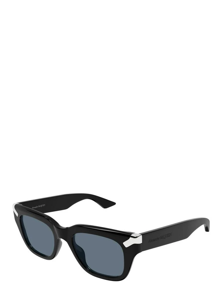 商品Alexander McQueen|Alexander McQueen Eyewear Rectangle Frame Sunglasses,价格¥2391,第2张图片详细描述