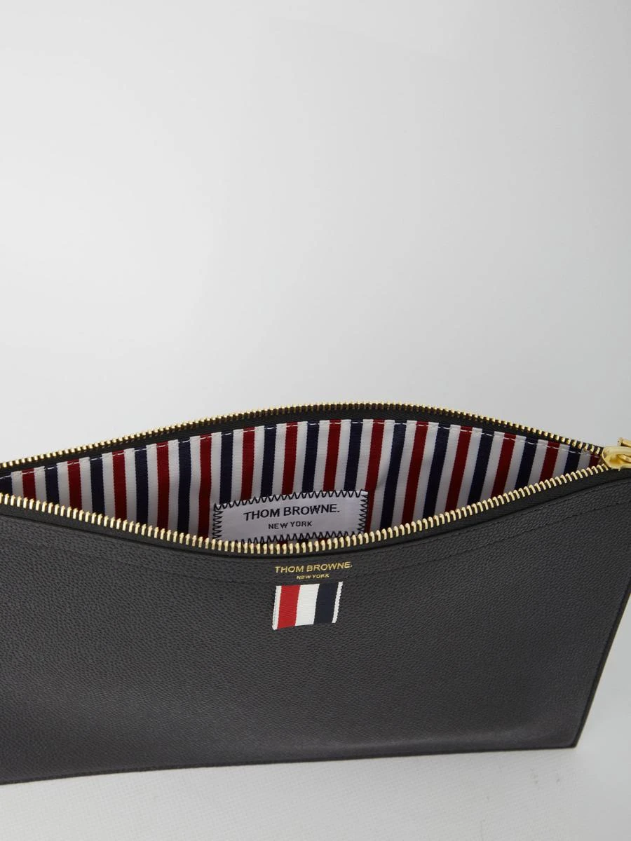 商品【商品预售7天】 Thom Browne|Thom Browne 男士手拿包 6138691MAC019L00198001 黑色,价格¥2994,第5张图片详细描述