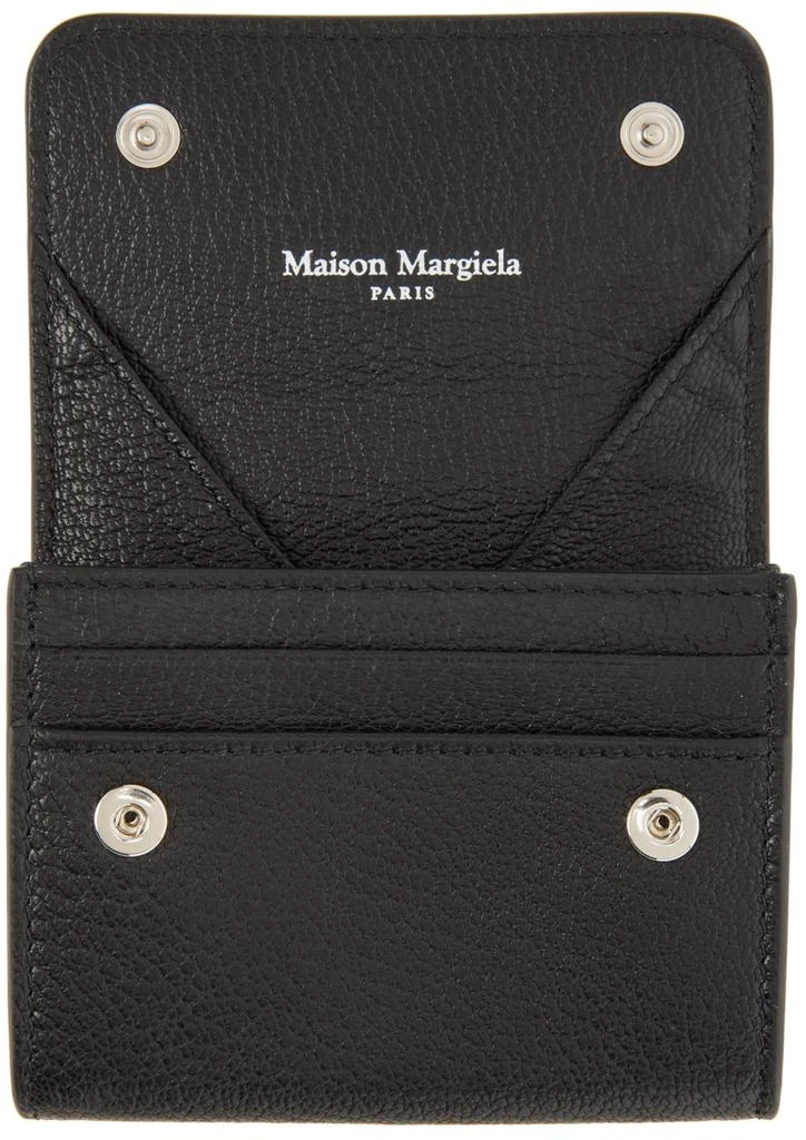商品MAISON MARGIELA|Black Leather Card Holder,价格¥2570,第3张图片详细描述